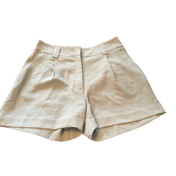 H&M Pleat Detailed Shorts Size 12 Blue/Green/Gray Color - Picture 1 of 10